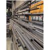 Image 3 : RACK OF ASSORTED METAL STOCK, RACK INCLUDED.