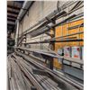 Image 4 : RACK OF ASSORTED METAL STOCK, RACK INCLUDED.