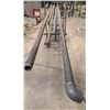 Image 6 : RACK OF ASSORTED METAL STOCK, RACK INCLUDED.