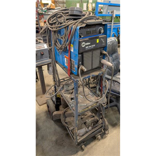 MILLER XMT 304CC/CV DC INVERTER ARC WELDER W/
