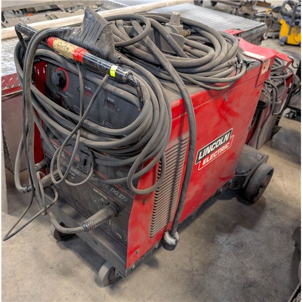 LINCOLN ELECTRIC SQUAREWAVE TIG 275 WELDER
