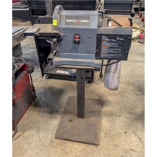 PORTERCABLE PCB420SA MOUNTED BELT & DISC SANDER
