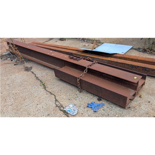 CUSTOM FORKLIFT I-BEAM CRANE ATTACHMENT