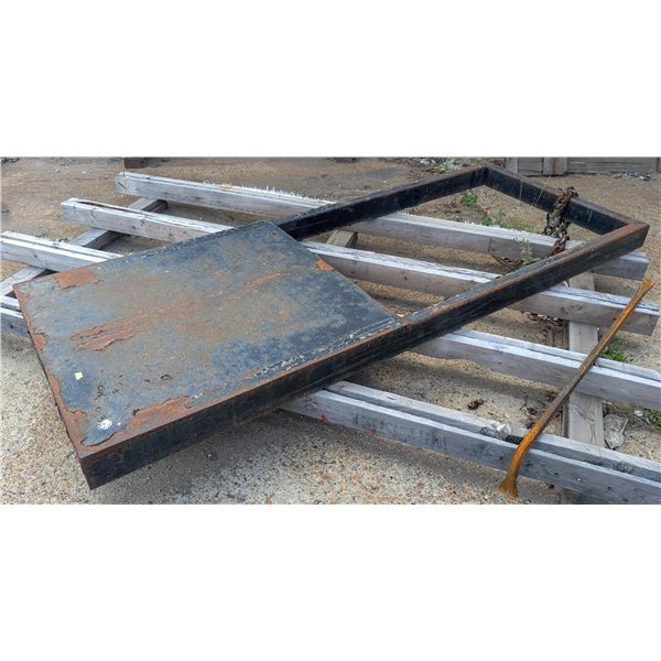 FORKLIFT PLATFORM CRANE ATTACHMENT