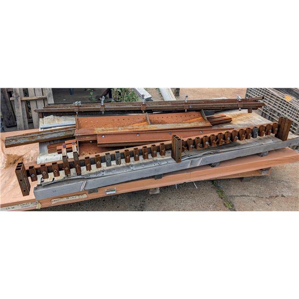 PALLET OF WELDING JIGS