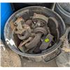 Image 1 : TRASHCAN FULL OF ASSORTED CASTERS