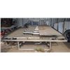 Image 2 : DROP IN FLAT DECK PLATFORM W/ RAMPS 104" X 102.5"