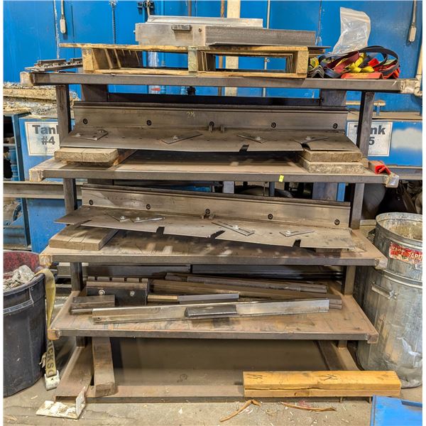 CUSTOM METAL RACK W/ PRESS BRAKE TOOLING