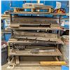 Image 1 : CUSTOM METAL RACK W/ PRESS BRAKE TOOLING