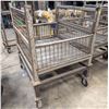 Image 1 : CUSTOM ROLLING INVENTORY CART W/ FOLDING SIDES