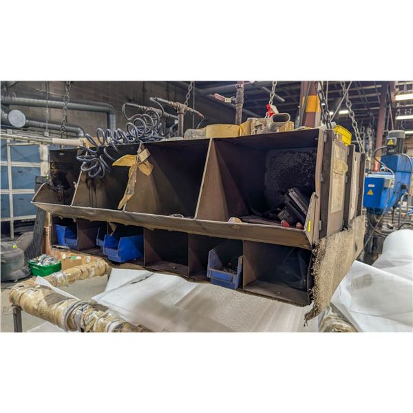 CUSTOM HANGING TOOL STORAGE SYSTEM W/ BUILT IN AIR
