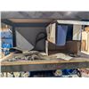 Image 3 : SHOP CART W/ CONTENTS: WELDING JIGS, VICE,
