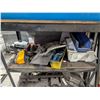 Image 5 : SHOP CART W/ CONTENTS: WELDING JIGS, VICE,