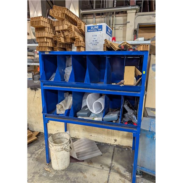 PARTS ORGANIZER W/ CONTENTS INCUDING: PACKING