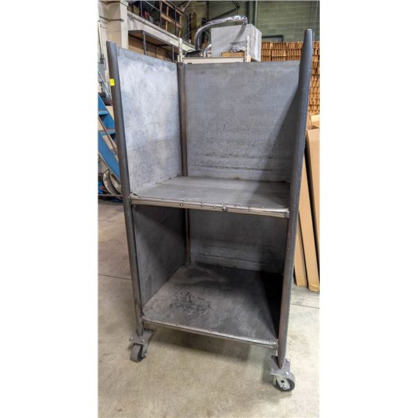 CUSTOM METAL INVENTORY CART
