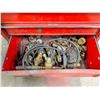 Image 13 : FULL SIZE  TOOLBOX ON CASTERS W/ CONTENTS