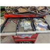 Image 3 : FULL SIZE  TOOLBOX ON CASTERS W/ CONTENTS