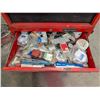 Image 9 : FULL SIZE  TOOLBOX ON CASTERS W/ CONTENTS