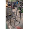 Image 1 : CUSTOM METAL STORAGE RACK 40" X 26" X 60"