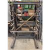 Image 1 : CUSTOM METAL STORAGE RACK 39" X 23" X 50"