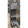 Image 1 : CUSTOM METAL INVENTORY CART 31" X 22" X 84"