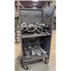 Image 1 : CUSTOM METAL INVENTORY CART 34" X 30" X 71"