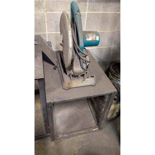MAKITA 24114DB METAL CHOPSAW & WORK BENCH