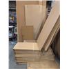 Image 4 : LARGE LOT OF ASSORTED LONG CARDBOARD BOXES
