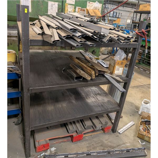 CUSTOM METAL RACK 48" X 48" X 60"