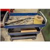 Image 2 : 3 TIER INVENTORY CART W/ CONTENTS