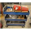 Image 1 : 3 TIER INVENTORY CART W/ CONTENTS