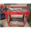 Image 1 : 2 TIER INVENTORY CART W/ CONTENTS