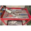 Image 2 : 2 TIER INVENTORY CART W/ CONTENTS
