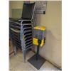 Image 3 : CONTENTS OF BREAK ROOM INCLUDING: STACKING CHAIRS