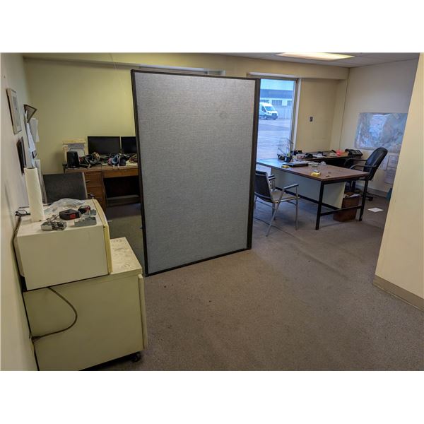 CONTENTS OF NORTH OFFICE INCLUDING: DESKS, FILING