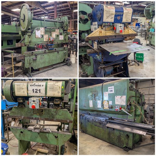 FEATURE LOTS: HEAVY DUTY PRESS BRAKES