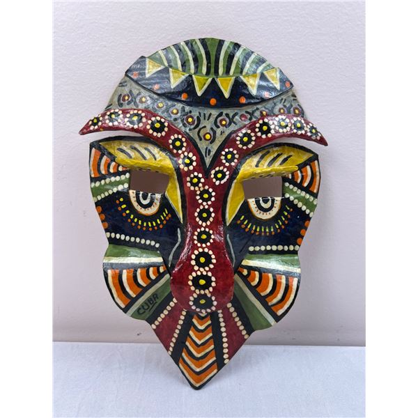 Cuban Paper Mache Mask