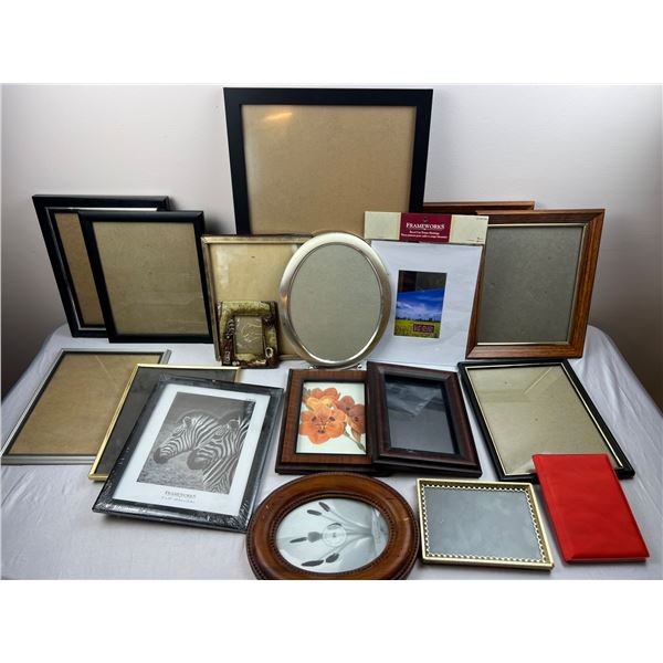 Assortment of Photo Frames