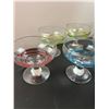 Image 2 : Coloured Swirl Stemware