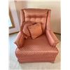 Image 1 : Pink Upholstered Armchair