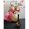 Image 4 : Assortment of Vases and Faux Florals