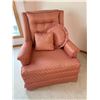 Image 1 : Pink Upholstered Armchair