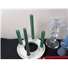 Image 4 : Assortment of Candlesticks and Holders