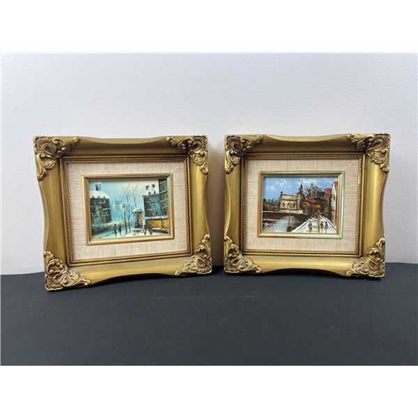 Miniature Scenic Paintings