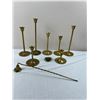 Image 1 : Brass Candleholders