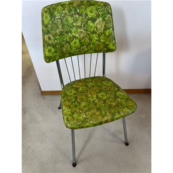Retro Green Accent Chair