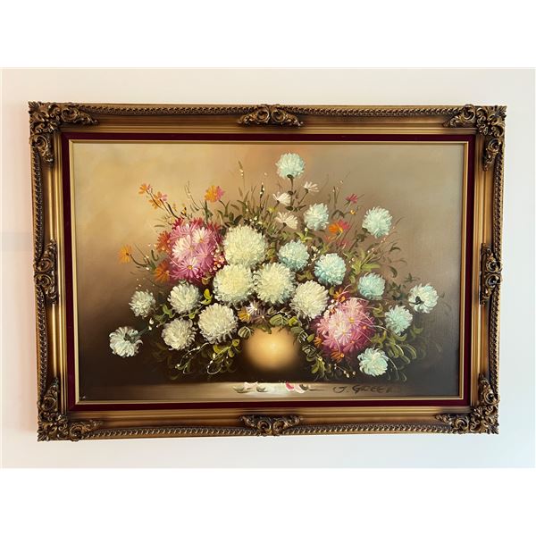 Floral Painting by J. Greer