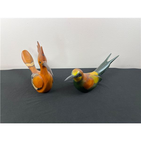 Feather Gallery Hand Painted & Carved Birds