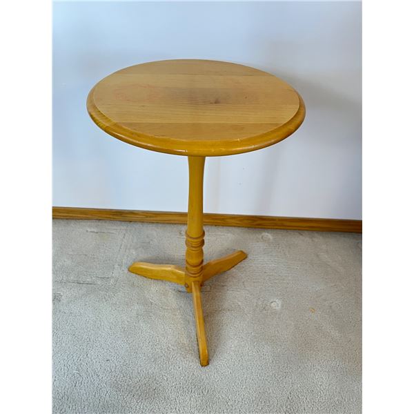 Pedestal Side Table