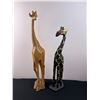 Image 1 : Carved Wooden Giraffes